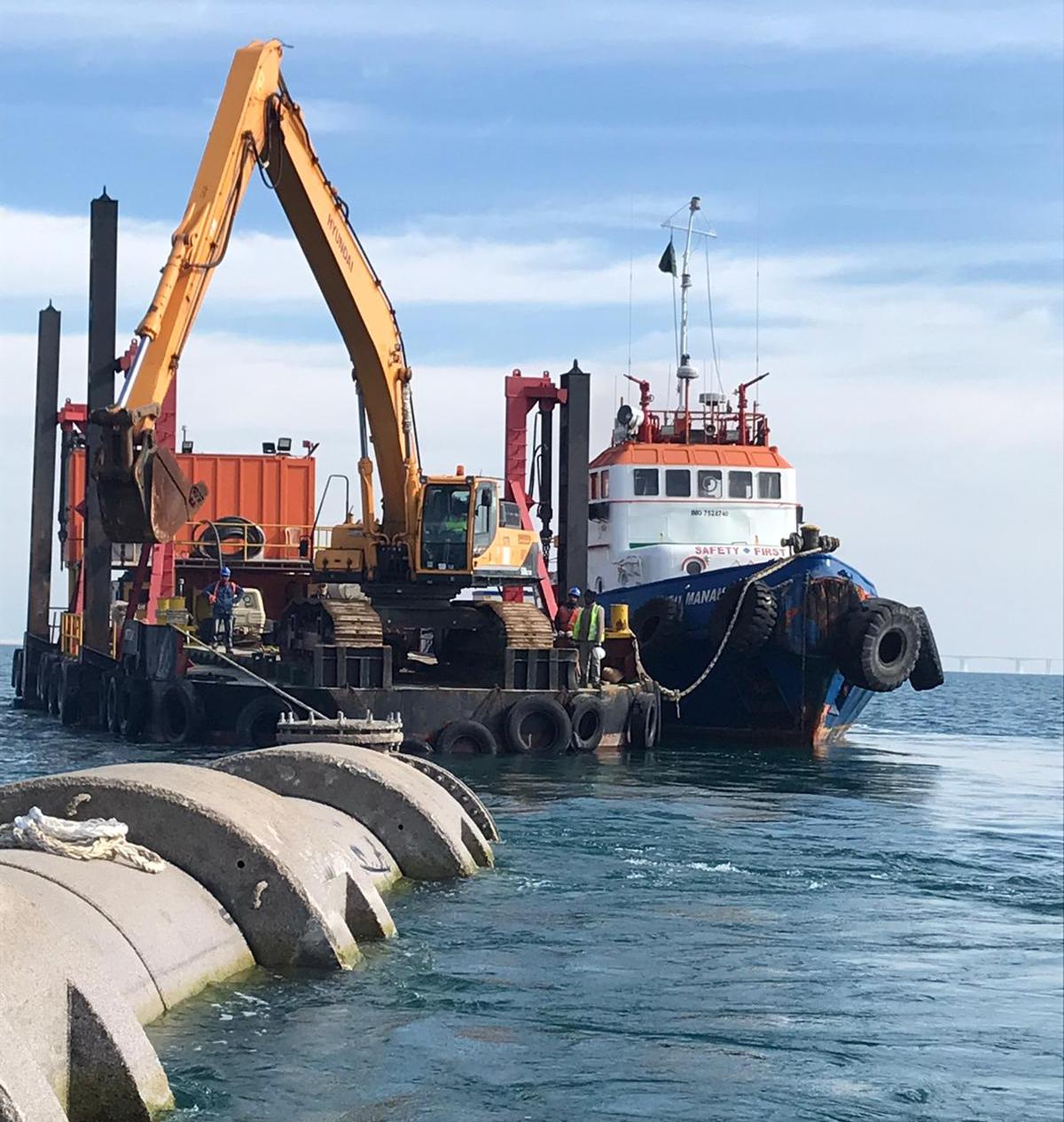 highly professional dredging company in Bahrain